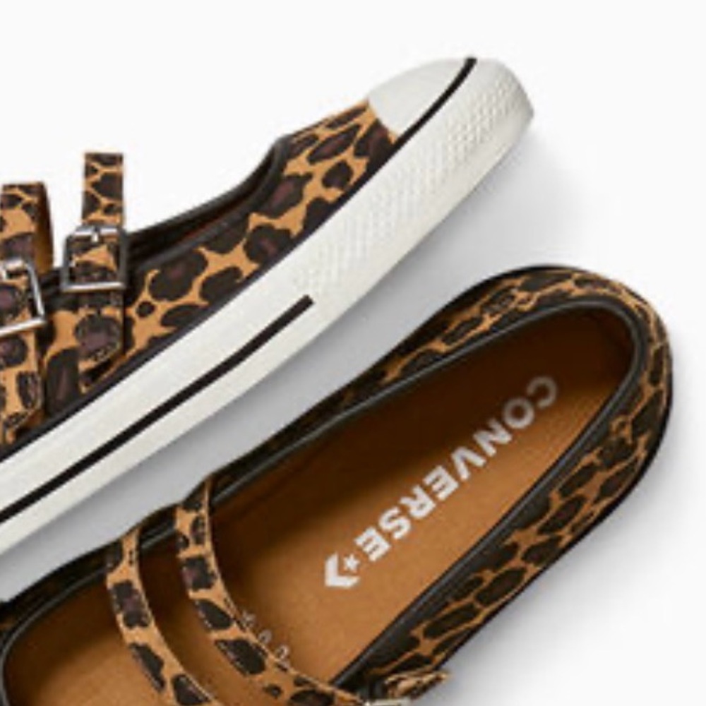 CONVERSE Dainty Mary Jane Leopard Suede - Picture 5 of 16